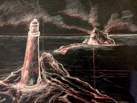 09-The-Red-Lighthouse-Pencil