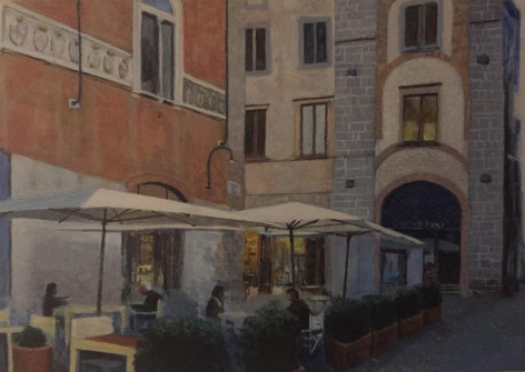 Alfresco Cafe in Lucca Italy
